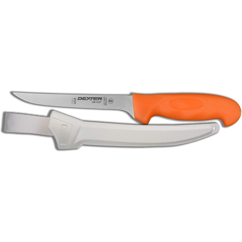 Dexter 6" Moldable Handle fillet knife with sheath