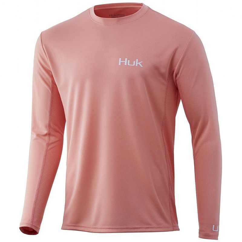 HUK Icon X Long Sleeve Overcast Grey 2XLarge