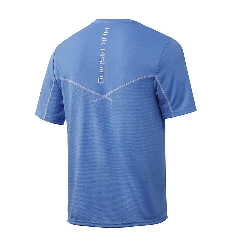 Huk Icon X Short Sleeve Lichen Small