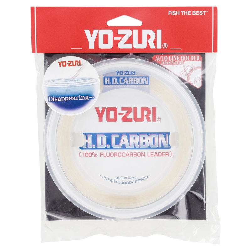 Yo-Zuri H.D. Carbon Fluorocarbon Leader Wrist Spool 40#