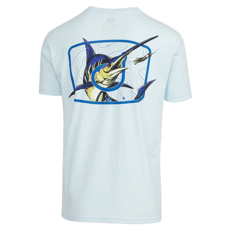 Avid Wide Open T-Shirt Seafoam Small