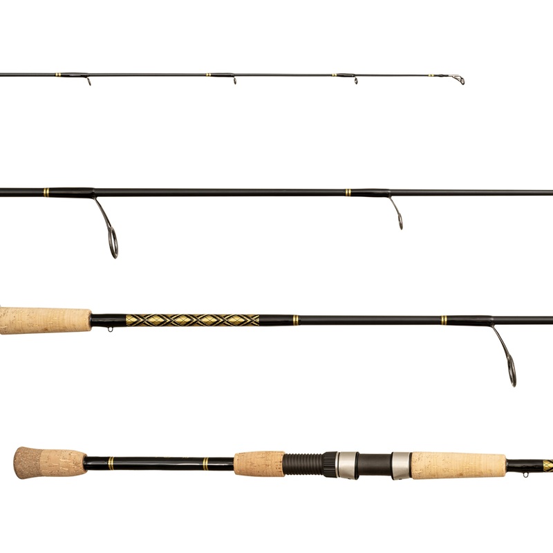 CHAOS Inshore Cork Grip Spinning Rods 7FT Inshore Ultra Light CHAOS Gold