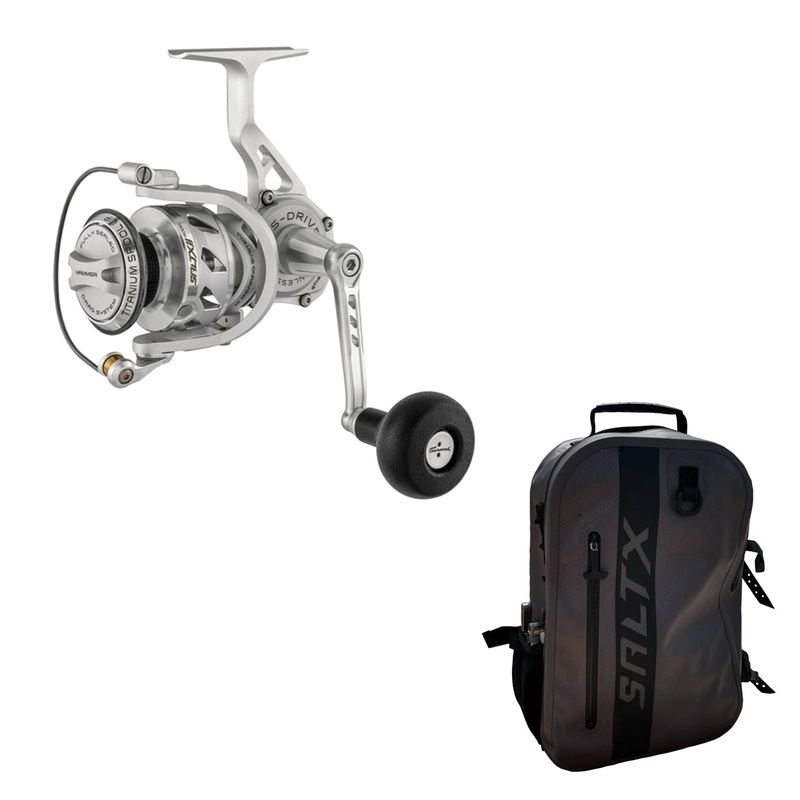 Buy Any TSUNAMI Saltx II Spinning Reel, Get a New Saltx Backpack for 50% OFF Saltx II 3000