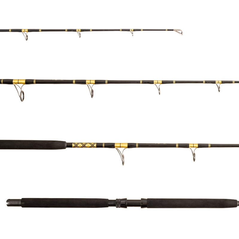 CHAOS STSP Standup Spinning Rod 6FT6IN CHAOS Gold 15-50lb