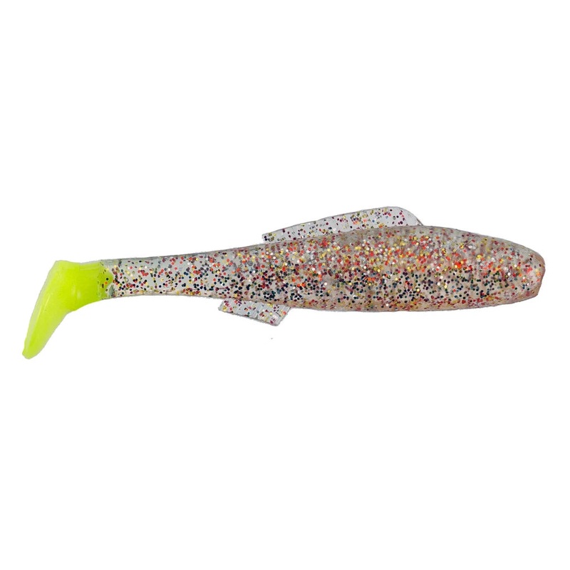 H&H Cocahoe Minnow - 10 Pack Shrimp/Chartreuse Tail 3" (10 Pack)