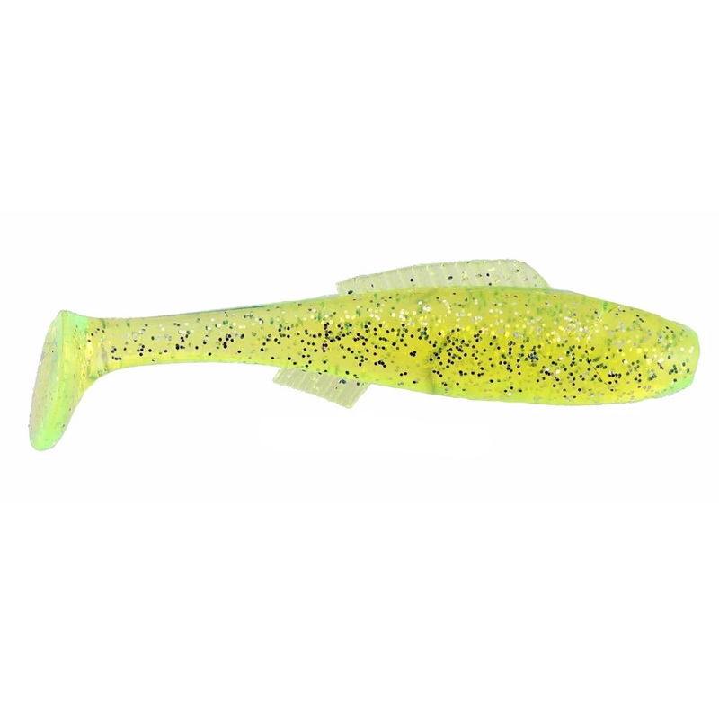 H&H Cocahoe Minnow Double Rig Chartreuse/Glitter 1/4oz