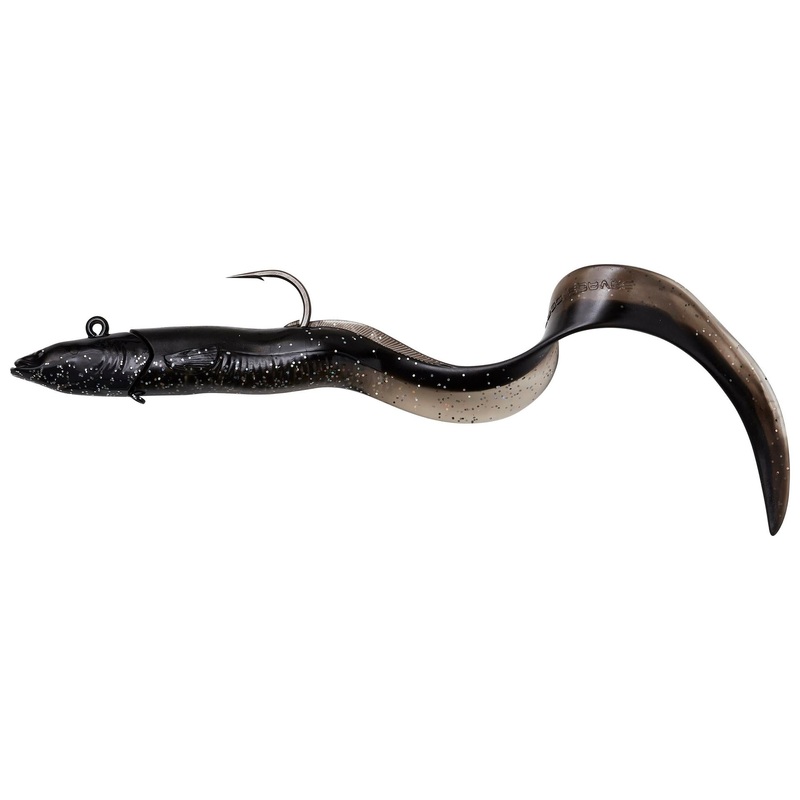 Savage Gear Real Eel Jig Black 12" - 5-1/3oz