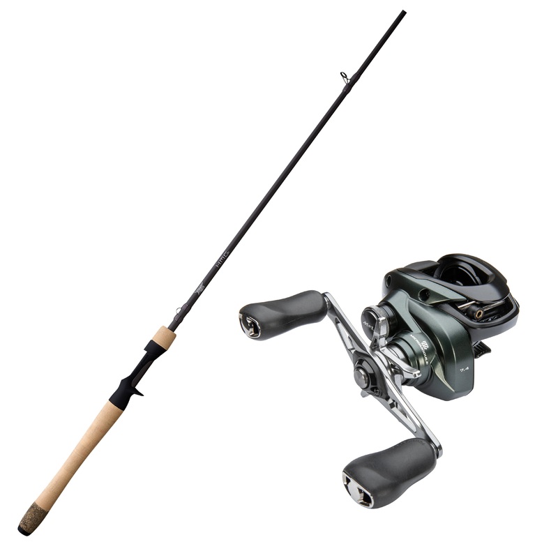 SHIMANO Curado MGL 151HG with Fenwick HMG Casting Rod Combo Fenwick HMG 7FT MH Inshore Flats