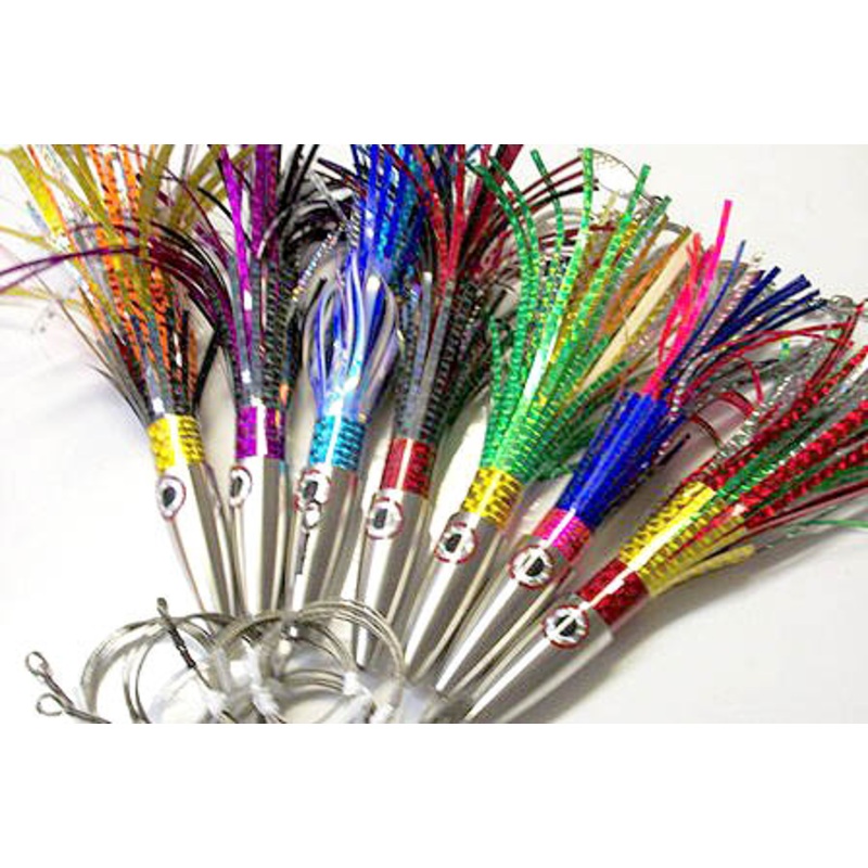 BALLYHOOD Wahoo Wakco Lures Blue/Black