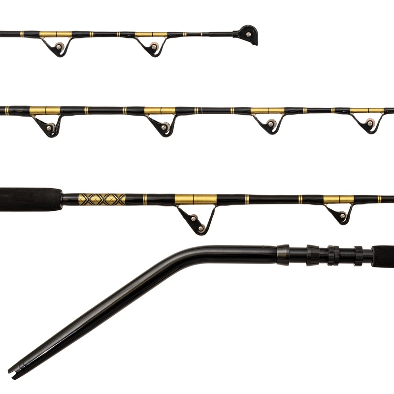 CHAOS Rodzilla Curve #4 60-130 Tournament Series 6FT Rod CHAOS Gold