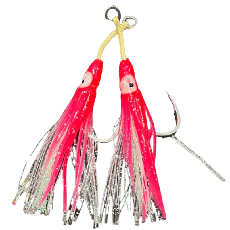 JYG PRO Assist Squid Hook Glow 3/0
