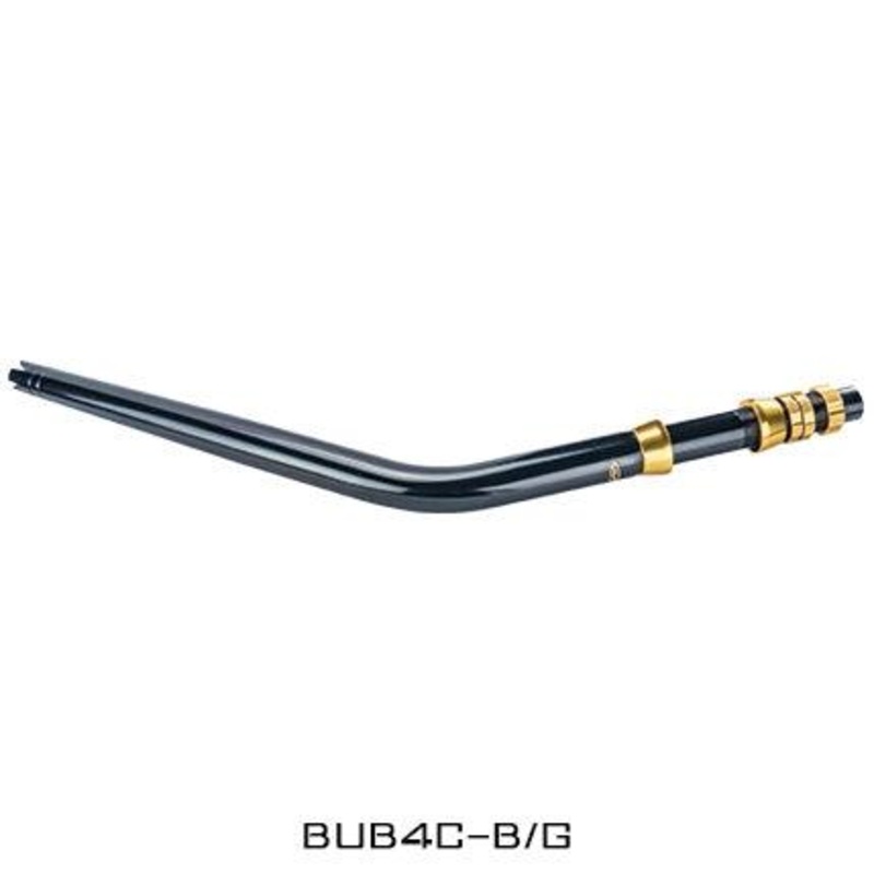 Alps Curved Butt Black #2 (30-50 LB) Curved