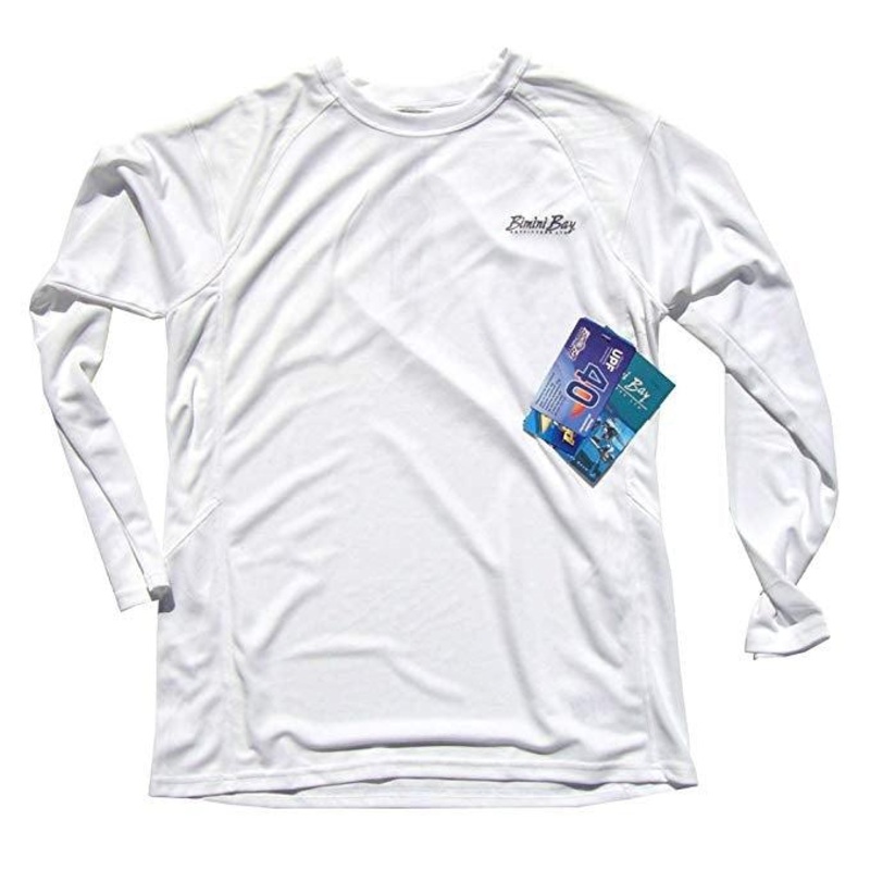 Bimini Bay Outfitters Cabo Crew III Long Sleeve Shirt with BloodGuard Marine Small