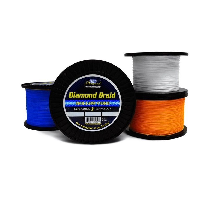 Diamond Braid Generation III Hollow Core 600 Yards Blue 30#