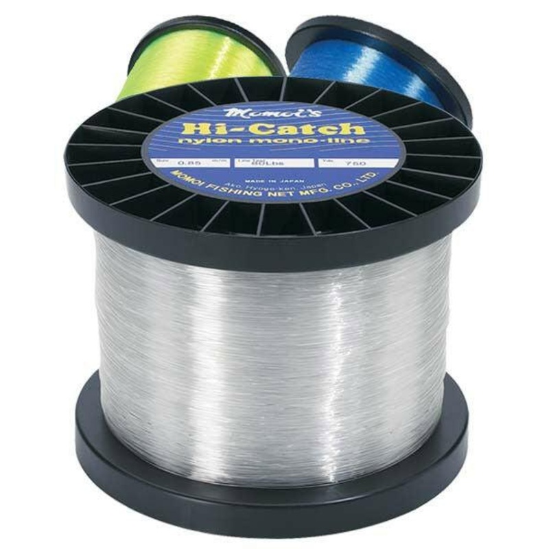 Momoi Hi-Catch Nylon Monofilament Line 5 Pound Spools Blue 40#