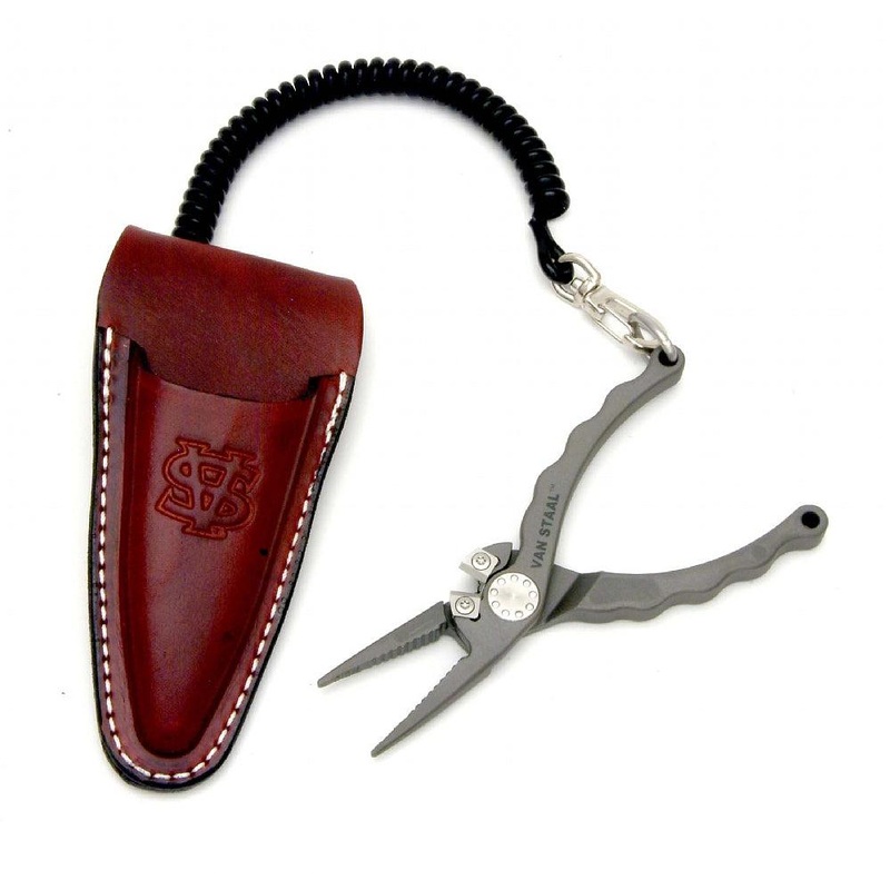 Van Staal Pliers & Pouch with Lanyard 6"