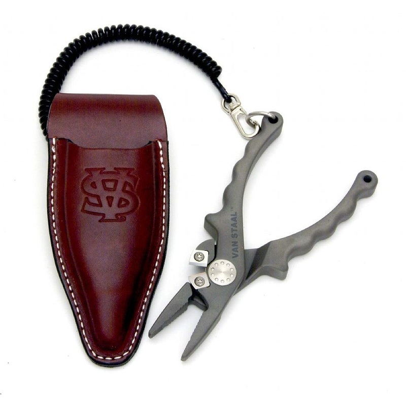 Van Staal Pliers & Pouch with Lanyard 7"