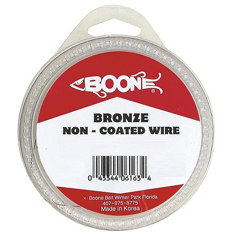 BOONE Bronze 1x7 30' Non-Coated Wire 30#