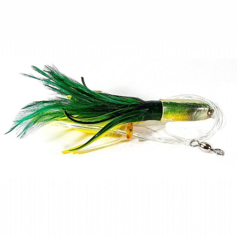 BOONE Sea Minnow Feather Green/Yellow