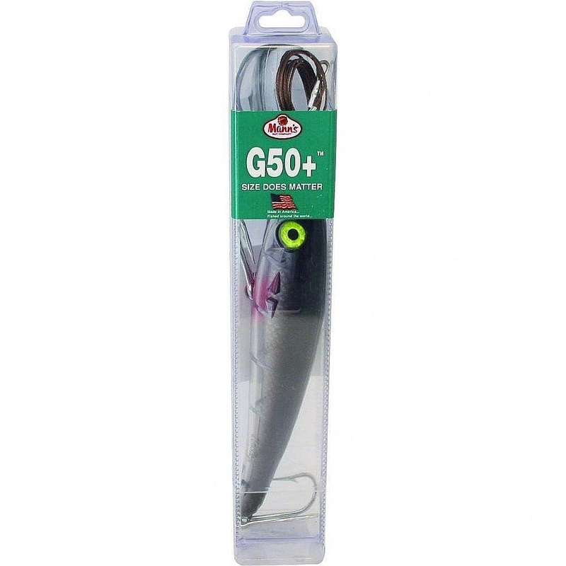 Mann's Giganticus 50+ Lure Black Back Mylar (5087-M)