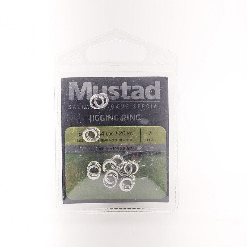 Mustad Stainless Steel Jigging Ring 5