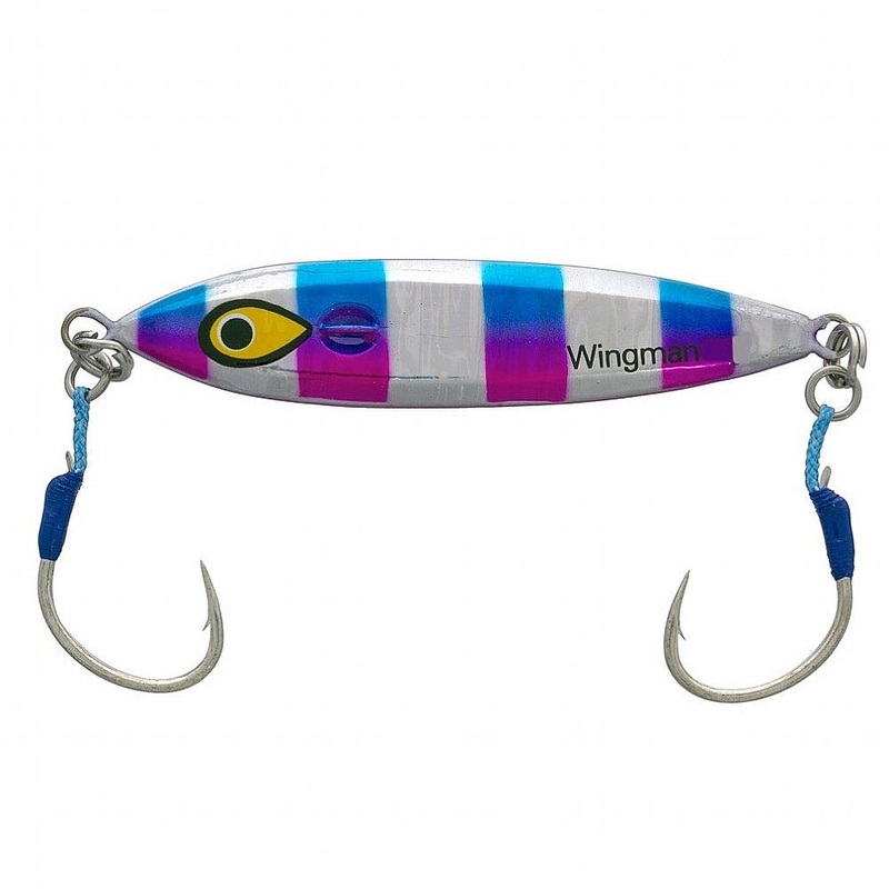 Mustad Wingman Slow Fall Jig MJIG06 Bumblebee 3oz | 80g