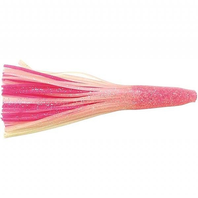 P-Line Double 6" Squid Skirt 2PK Pink/Glow