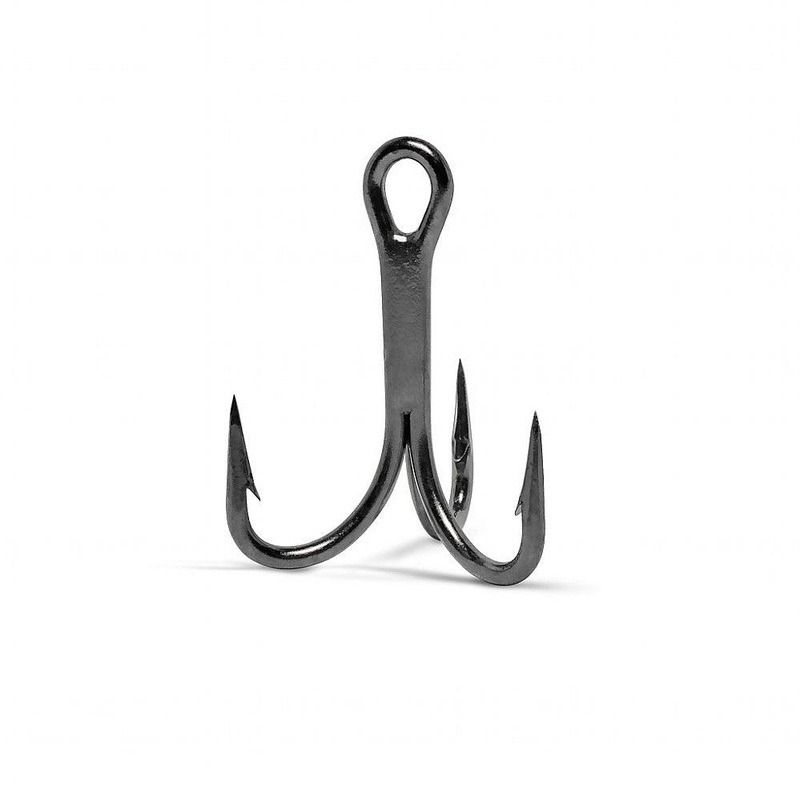 VMC 9626 4X Treble 50PK Black Nickel 1/0 (25 Pack)