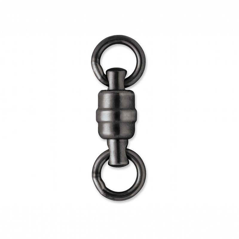 VMC Black Stainless Steel HD Ball Bearing Swivel with Welded Rings #1