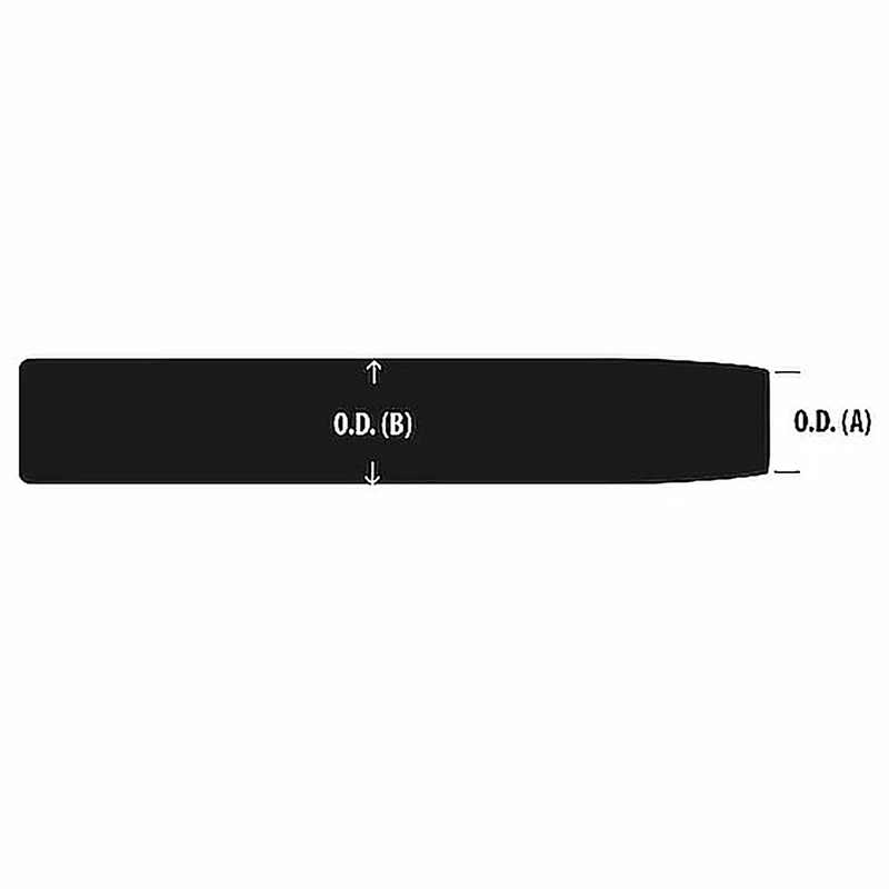 American Tackle Single Tapered Fore & Rear Grips 12" 15.9mm (.625") 27.4mm (1.38")