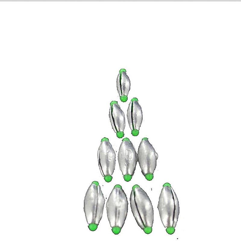 P-Line Rubber Core Weights 1