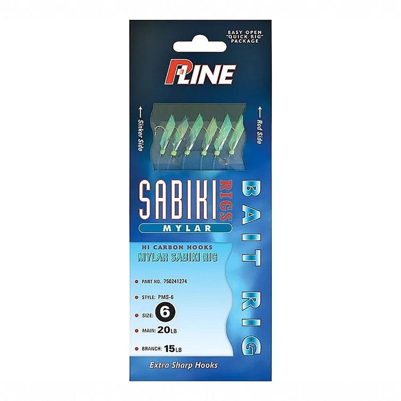 P-Line Sabiki Rig with Mylar 6
