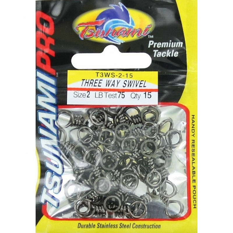 Tsunami 3 Way Swivel 75#