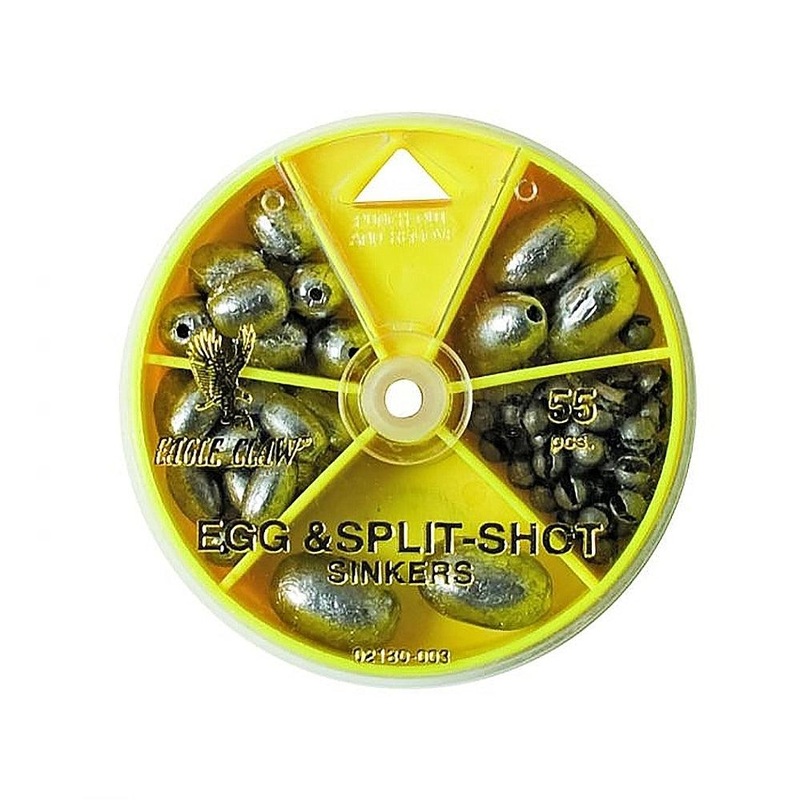 Eagle Claw Micro Split-Shot Sinker Assortment 007