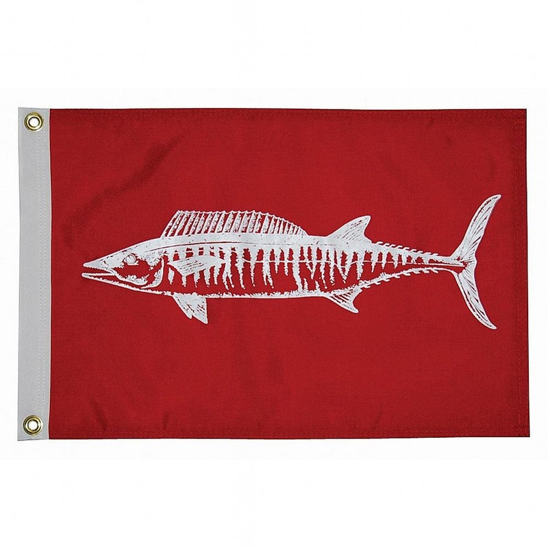 Taylor Made 12" x 18" Wahoo Flag  #4118