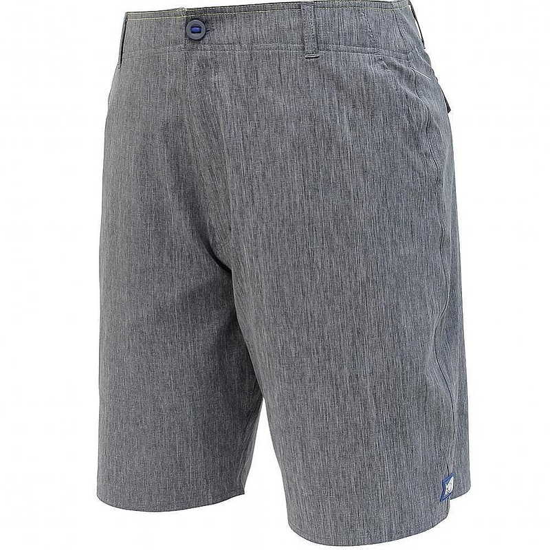 AFTCO Cyberfish Hybrid Shorts - Charcoal Heather 28