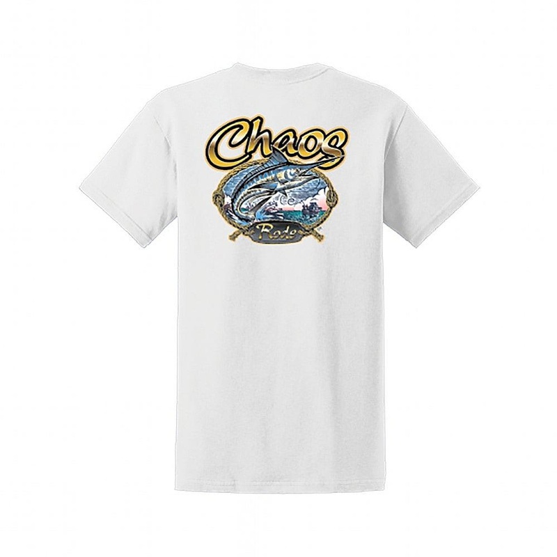 CHAOS Short Sleeve Rods T-Shirt White Small