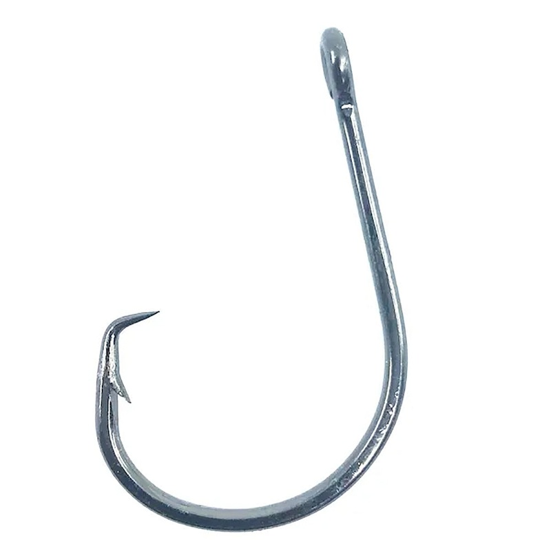 Mustad 39929NP Black Nickel Octopus Inline Circle, Forged 6Pk 10/0