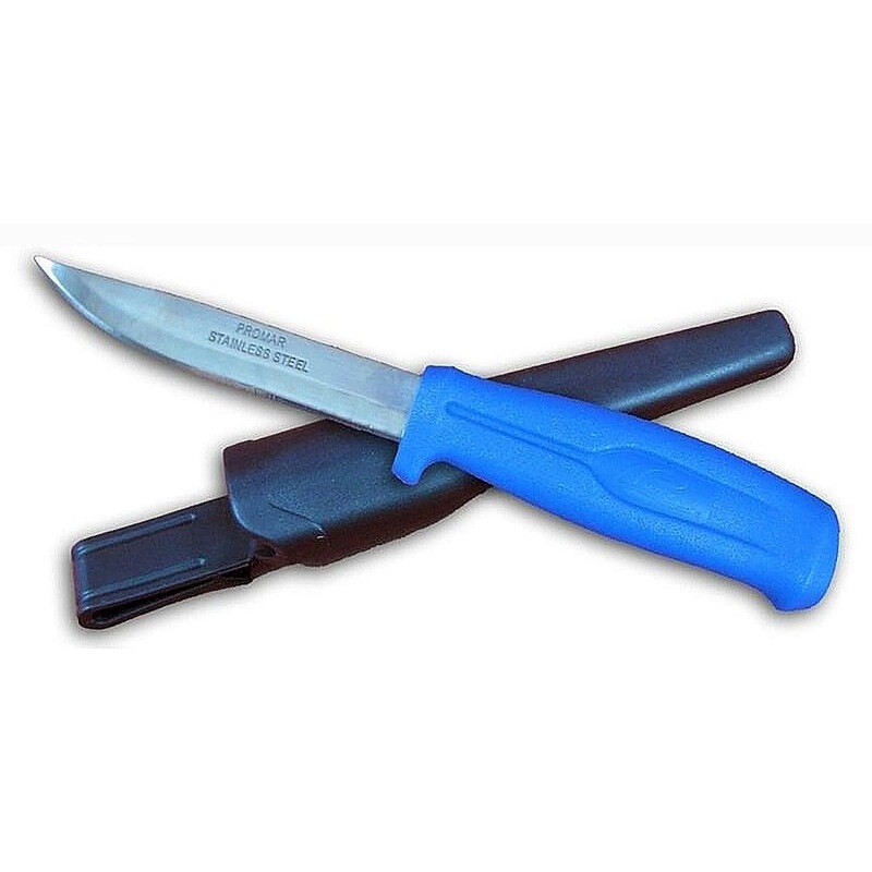 Promar Bait Knife 4" Stainless Steel Knife with Sheath
