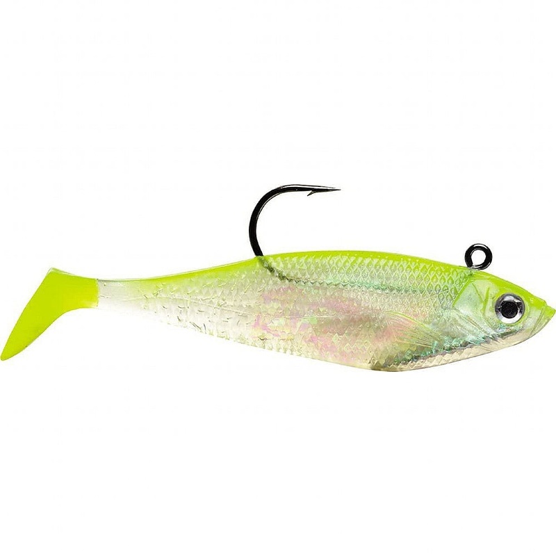Tsunami Holographic 2" Swim Shad 1-8oz - 6PK Mullet