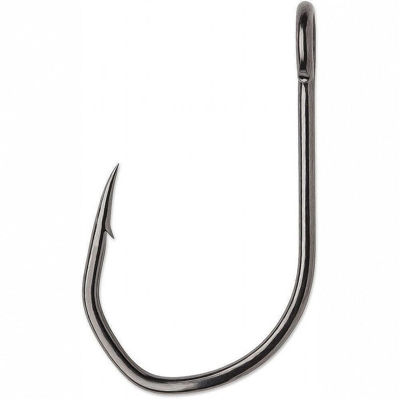 VMC TechSet Siwash Open Eye Short Shank 2X Coastal Black - 25PK 7/0