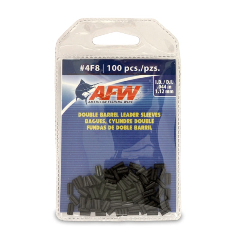 AFW Double Barrel Sleeves #4F8 100Pc