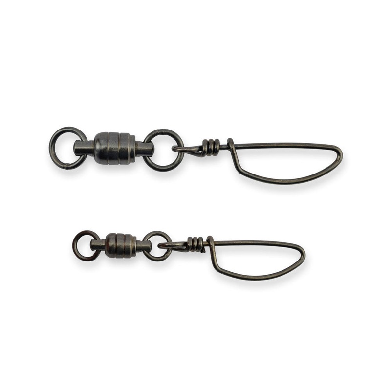 AFW Stainless Steel Ball Bearing Snap Swivels With Double Welded Rings #1 - 70lb 2Pc