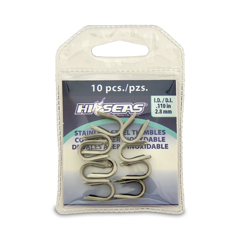 AFW Stainless Steel Thimbles - 10Pc Small