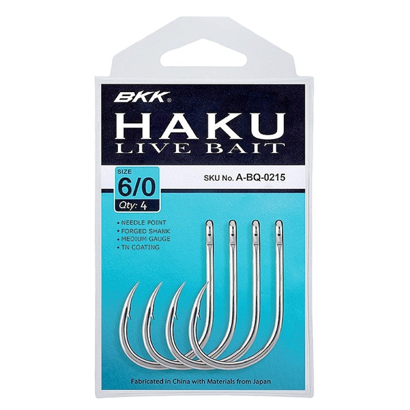 BKK Haku Livebait 2/0 - 6 Per Pack