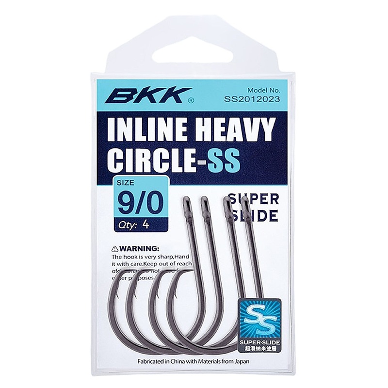 BKK SS Inline Heavy Circle 1/0 - 8 Per Pack