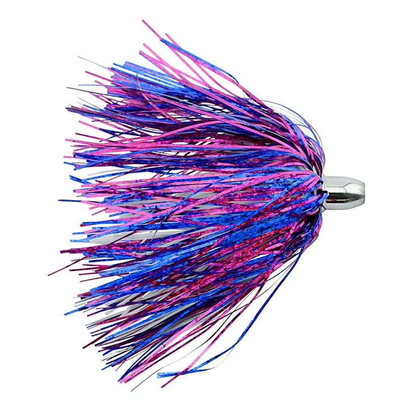 C&H Billy Baits Micro Mini Lure 2.5IN Blue Fuchsia/White