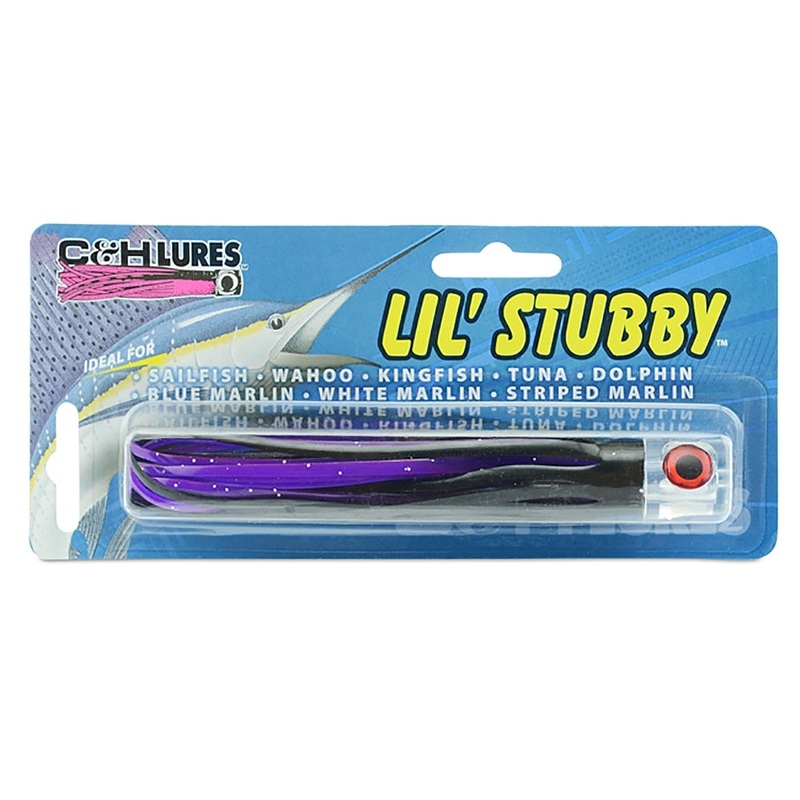 C&H Lil Stubby Lure Rainbow Vinyl