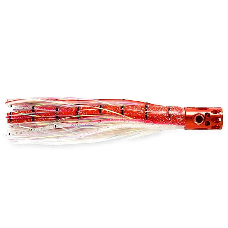 C&H Magnum Turbo Whistler Lure 2oz Black/Red/Pearl
