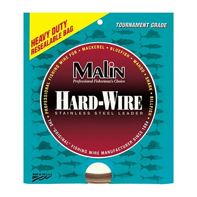 Malin Stainless Steel Leader Wire - Coffee 1/4# 31LB(#3)